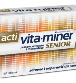Witaminy dla seniora acti vita-miner Senior