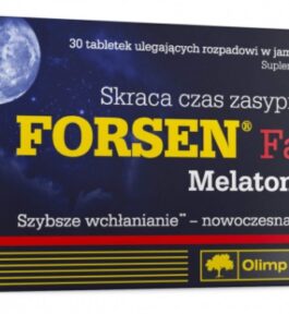 Tabletki na sen Olimp Forsen Fast Melatonina