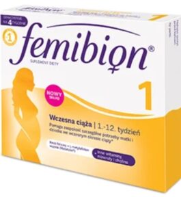Witaminy dla kobiet w ciąży Femibion 1