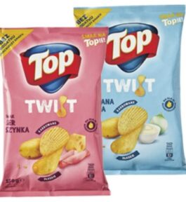 Chipsy Top Chips szynka i ser
