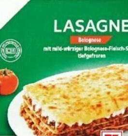 lasagne kaufland