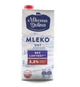 mleko bez laktozy biedronka
