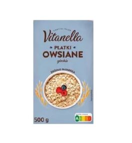 płatki owsiane biedronka