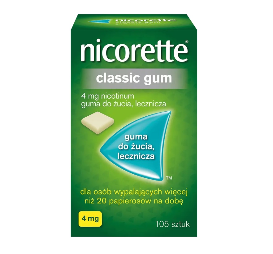 guma do żucia Nicorette